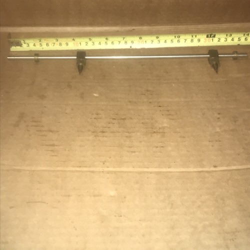 Pair antique brass - , trammels