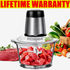 New 2L Electric Food Chopper Vegetable Chopper Small Food Processor Meat Grinder
