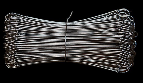 Razor wire ties 15cm stainless - wire,