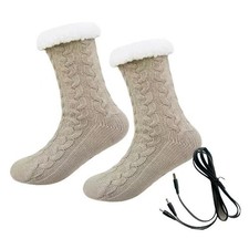 Womens USB Heated Fleece Fuzzy