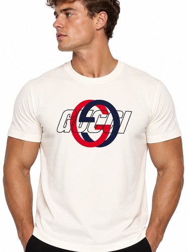 Gucci mens cotton shirt - cotton, t-shirt