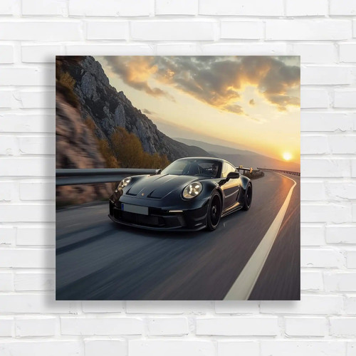 Porsche 911 gt3 sunset - sunset, drive