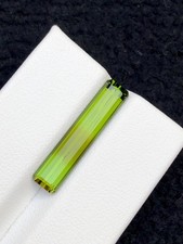 Olive Green Tourmaline Faceted 5.50 ct - Warm Afghan Gem for Jewelers