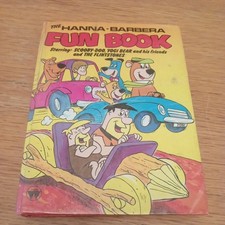 The Hanna-Barbera 1983 Fun Book - Yogi Bear, Scooby Doo, Flintstones very rare. 