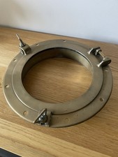 Antique Brass Finish Port Hole Nautical Maritime Boat Ship Window Style Decor