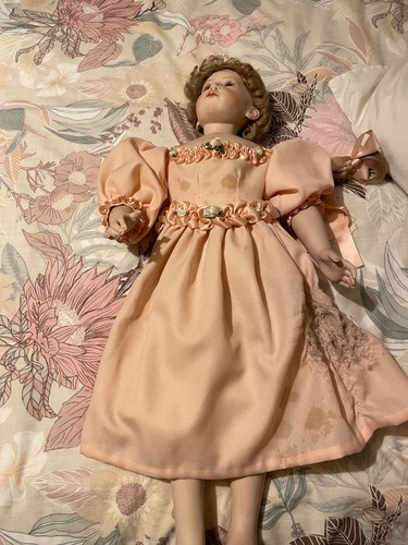 Porcelain doll collectible - 24",