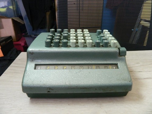 Vintage bell punch plus adding - vintage,