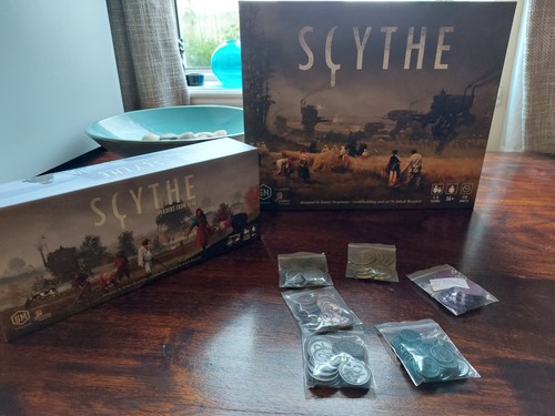 Scythe board game invaders - game,