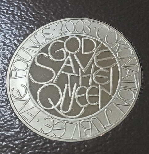 2003 proof five pound - five,