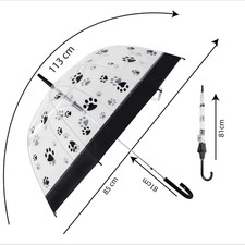 Transparent Dome Umbrella