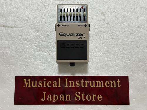 Boss equalizer guitar - boss, ge-7