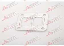 T4 TO4 Turbo Inlet Gasket Divided Stainless T04 Turbonetics ATP Garrett Precisio