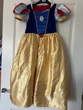 Girls Disney 2in1 Fancy Dress Snow White And Sleeping Beauty Costume Age 5-7year