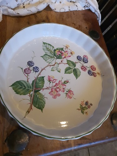 Vintage mayell ceramic flan - vintage,