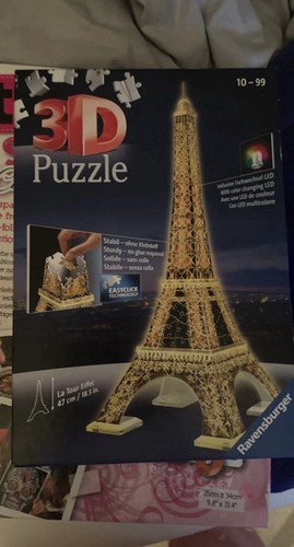 Ravensburger eiffel tower - 3d,