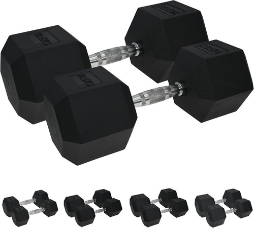 25kg hex dumbbell - 25kg, pair