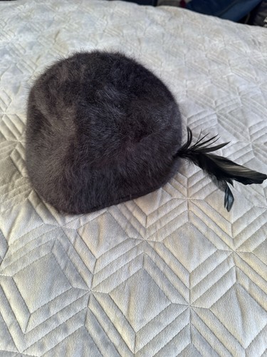 Divided angora beret hat - h&m,