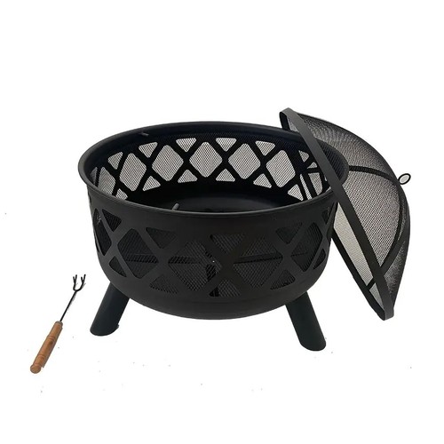 Large black outdoor - large, heater