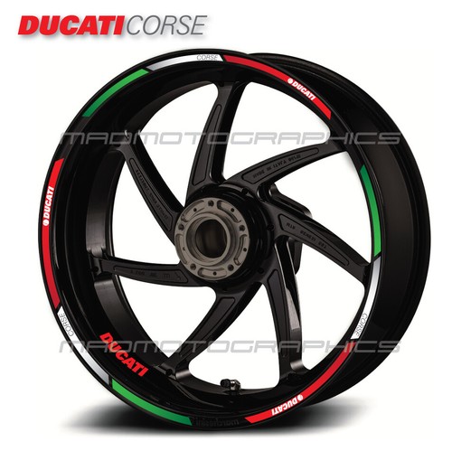 Ducati corse wheel - decals, 12