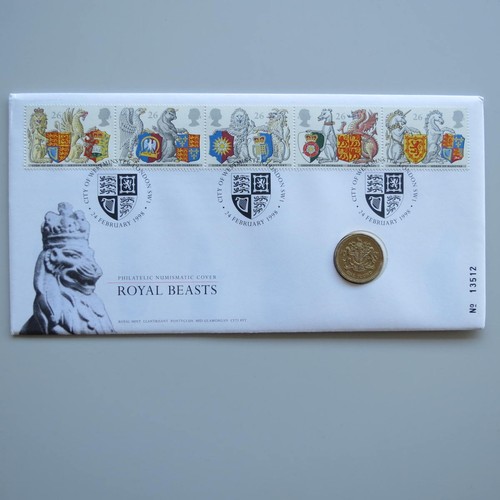 1998 royal beasts - beasts, coin