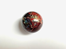 Borosilicate ooak art marble collector’s - Big Boy - by Girlie Girl Glass 2.24’’