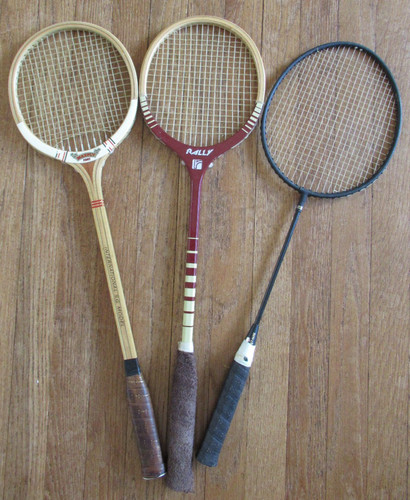 Vintage wooden squash - 2,