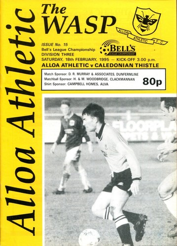 Alloa athletic caledonian - alloa,