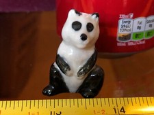 Wade Panda Black White B Porcelain Original Classic Figure Miniature Ornament