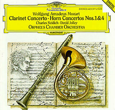 Clarinet and horn - horn, concertos