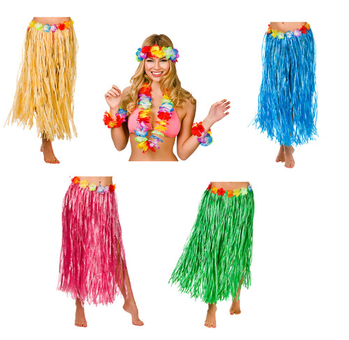 Ladies plus size hawaiian hula - hawaiian,