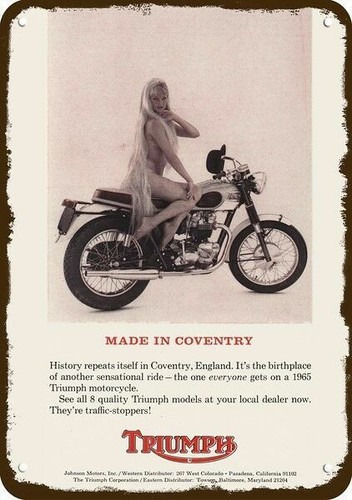 1965 triumph motorcycle - 1965,