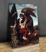 The Angel of Death Evelyn De Morgan canvas print art framed or print only