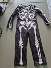 Skeleton Costume 3-4 years - Halloween - George (ASDA)