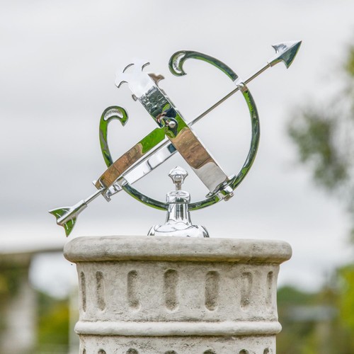 5cm solid brass armillary - 16.5cm,