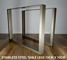 2 x STAINLESS STEEL Metal