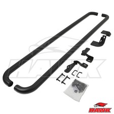 MATTE BLACK SIDEBARS 2.5" INCH