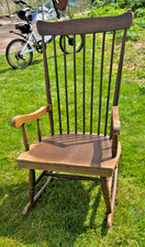 ANTIQUE  HIGH BACK WINDSOR