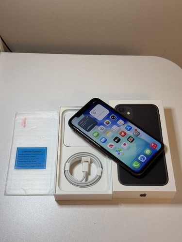 Apple iphone 64gb black - 11,