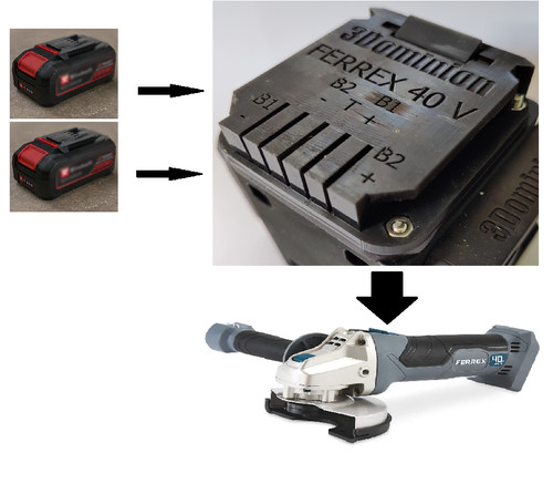 Adapter from 3dominion dual - 3dominion,