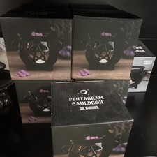 Black Pentagram Cauldron