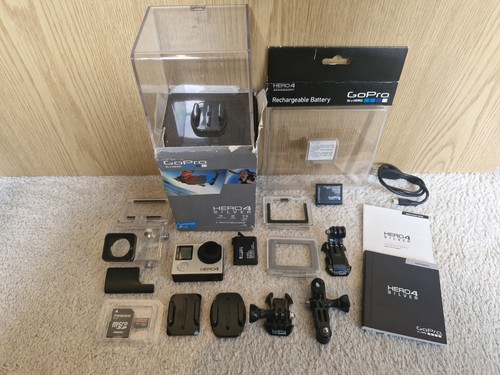 Gopro hero4 silver bundle - gopro,