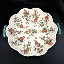 Art Nouveau Sarreguemines U&C Melon Bowl - Hanoi - Earthenware 1900 - Ø 28 cm