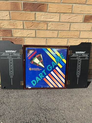 New winmau dartboard - dartboard, cabinet