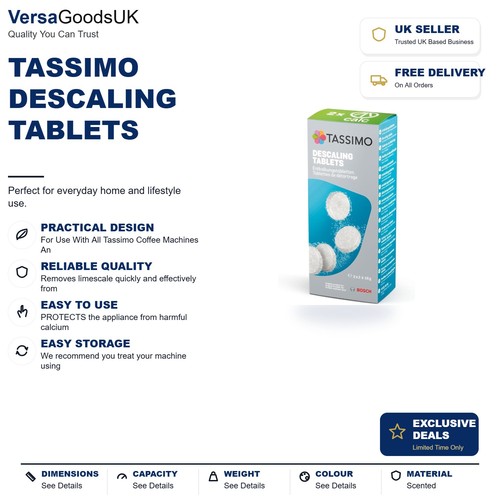 Bosch tassimo descaling - bosch,