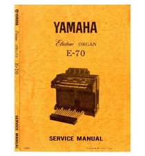 Yamaha E-70 Service Manual
