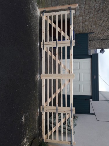 Wooden field gate - wooden,