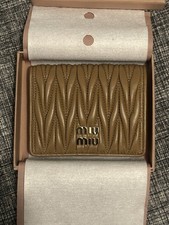 Miu Miu Small Matelassé Nappa