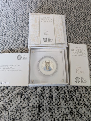 Silver proof 50p peter - silver,