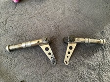 LH and Rh25mm  gokart  Birel Art freeline compkart Stub Axles And Casters .