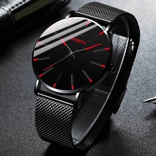 Mens watches black - black, wrist